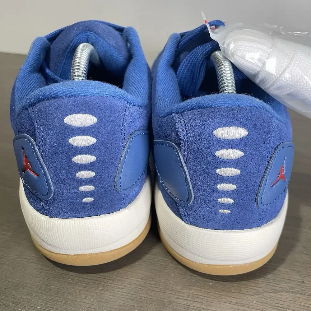 Nike Jordan Mens Size 11.5 Shoes NEW Session Suede IB3731-400 Storm Blue Gum